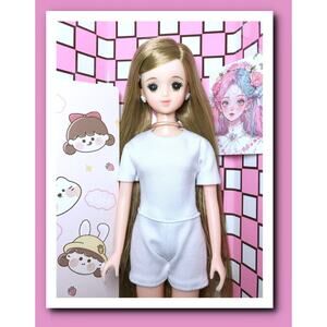 Japan Jenny Friend ERIKA Licca Castle Original Doll Nihonbashi Model No. 12447